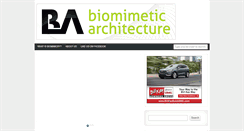 Desktop Screenshot of biomimetic-architecture.com